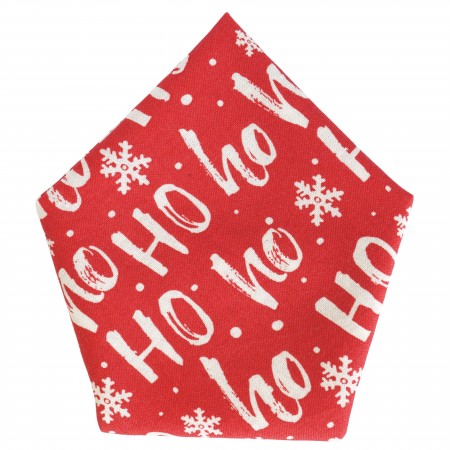 Ho Ho Ho red handkerchief